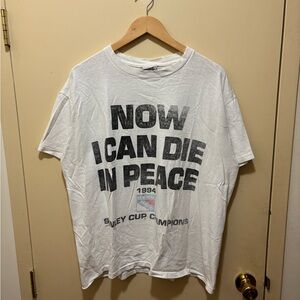 90s Vintage NHL New York Rangers Tshirt